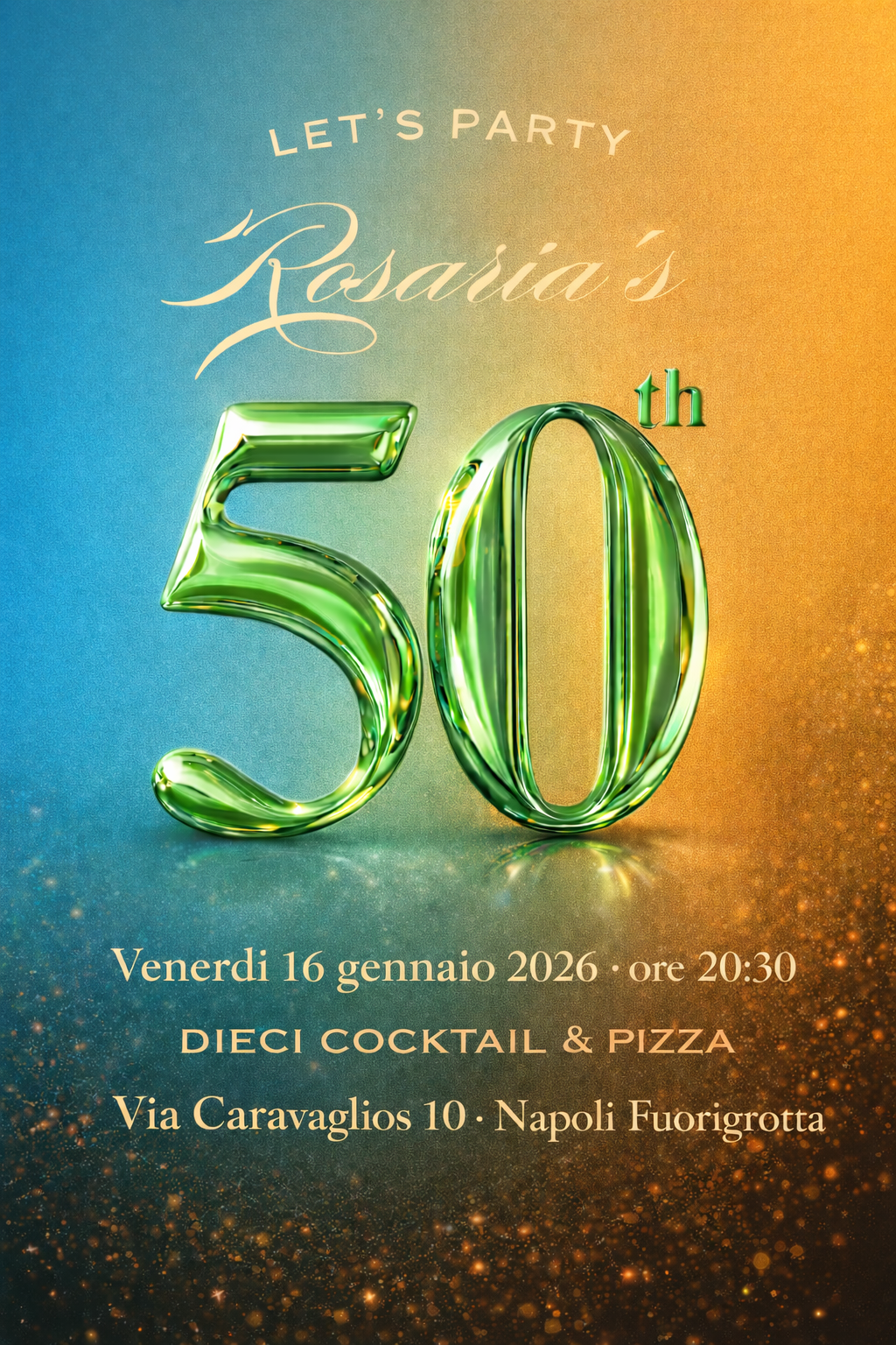 Invito Rosaria 50 anni